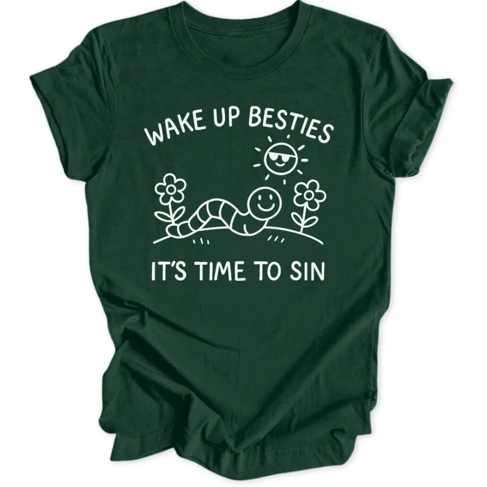 Happy Worm Unisex T-Shirt