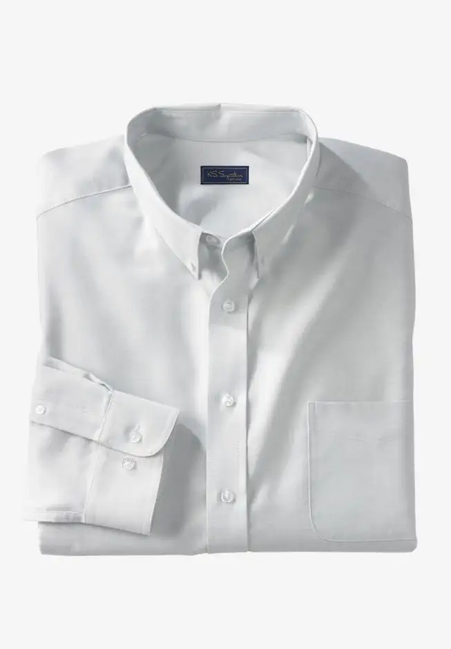 Wrinkle-Free Oxford Dress Shirt