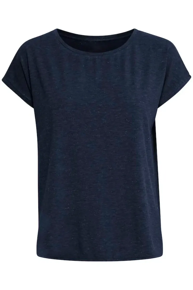 Speckled Casual Short Sleeve T-Shirts