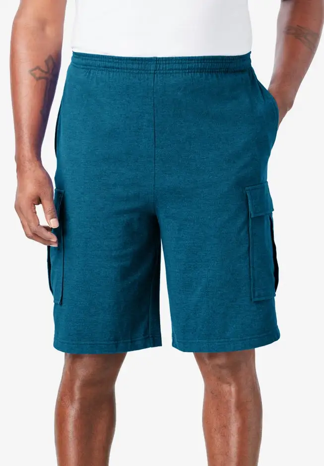 Lightweight Jersey Cargo Shorts