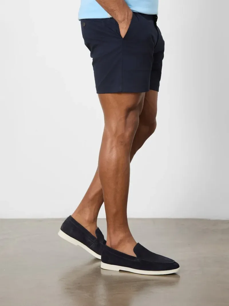 Dark Soft And Comfortable Chino Shorts