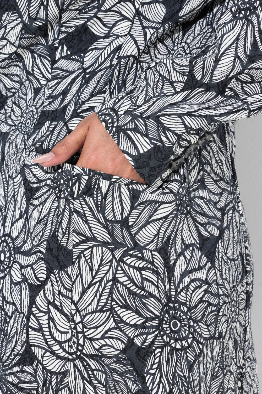 Single Breasted Fully Printed Jacket