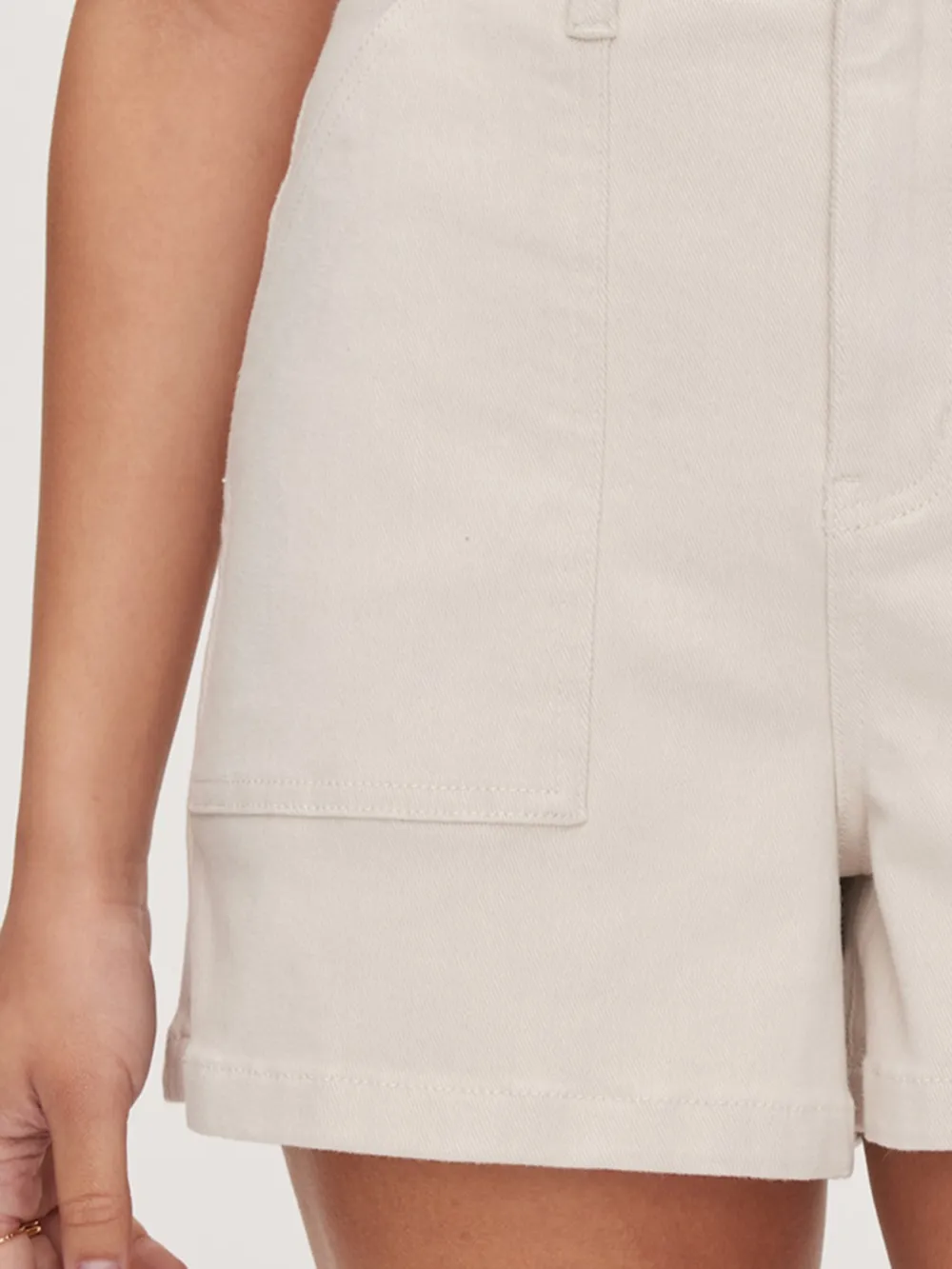 Regular Cotton Mid Trousers