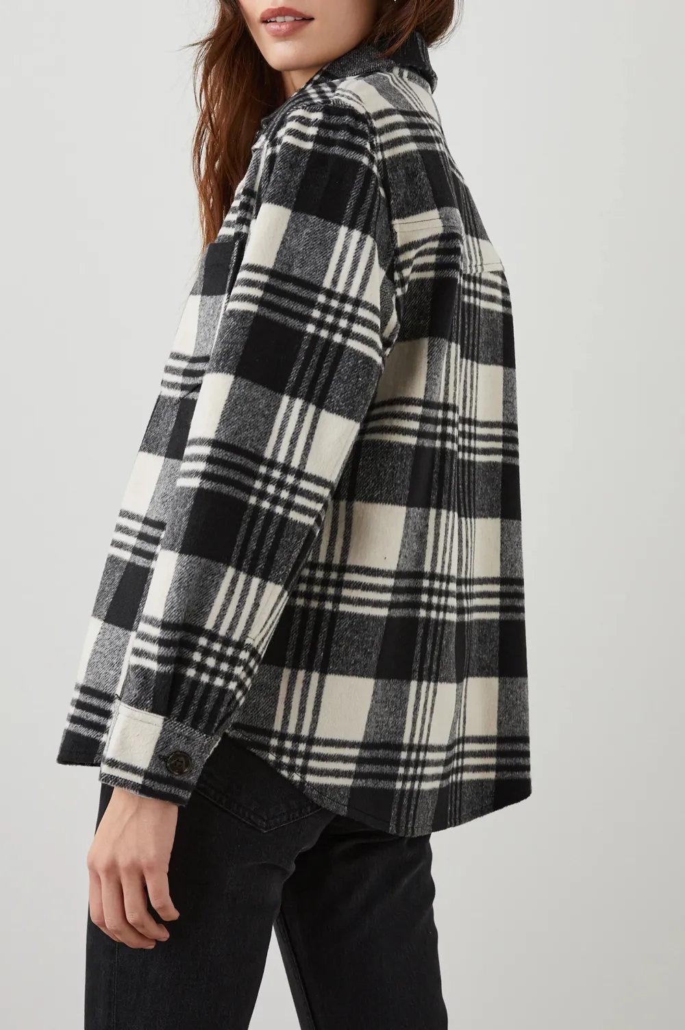 Heavy-Duty Flannel Plaid Jacket