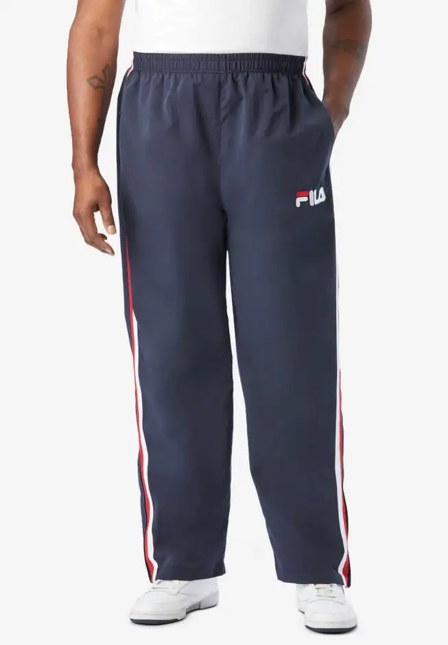 Side Stripe Nylon Track Pants