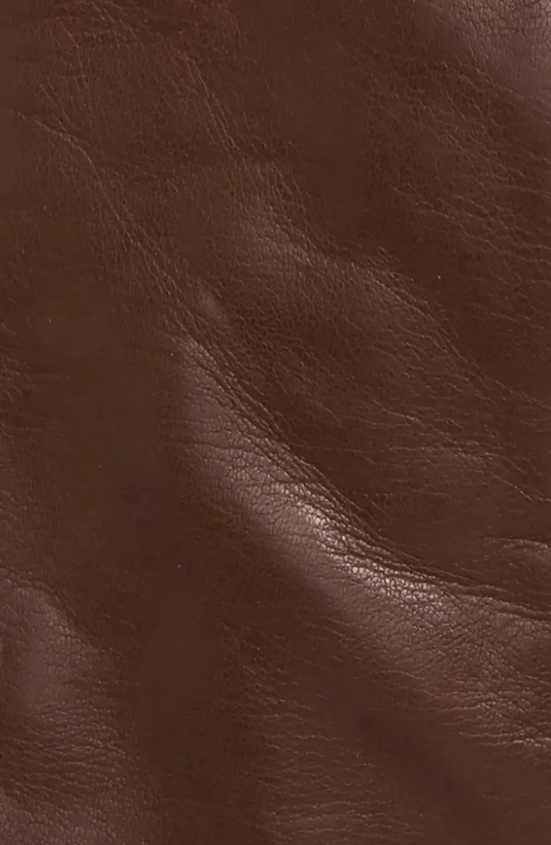 Lined Leather Touchscreen Gloves