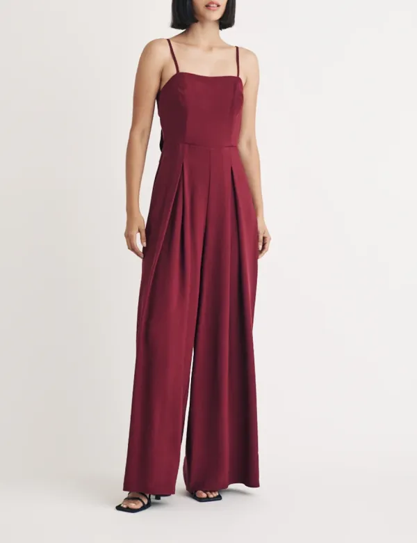 Bandeau Wide Leg Jumpsuit