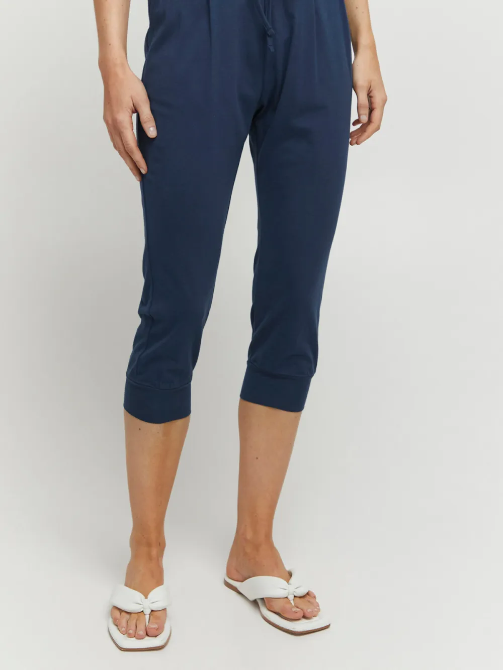 Side Pockets Casual Style Pants