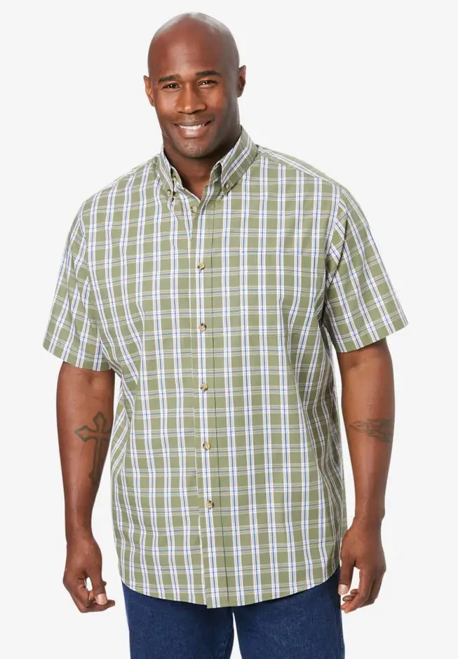 Short Sleeve Wrinkle-Free Sport Shirt
