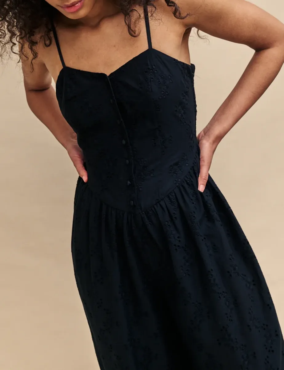 Black Sleeveless Wide Leg Jumpsuit
