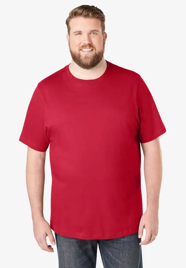 Shrink-Less Lightweight Crewneck T-Shirt