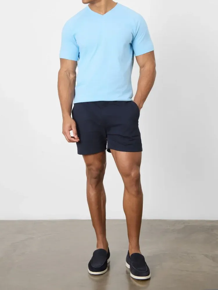 Dark Soft And Comfortable Chino Shorts