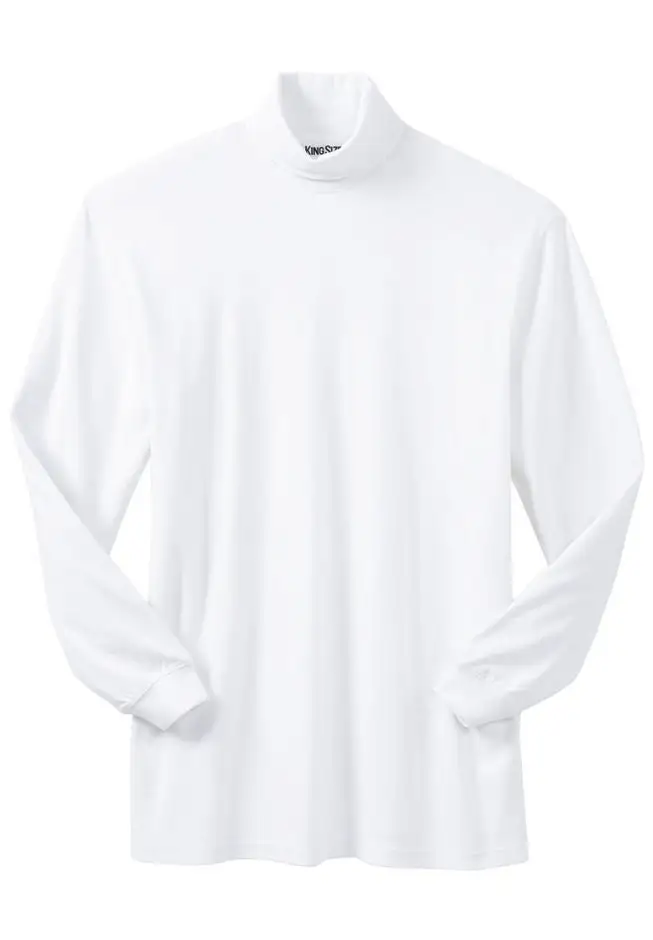Turtleneck Long-Sleeve Tee