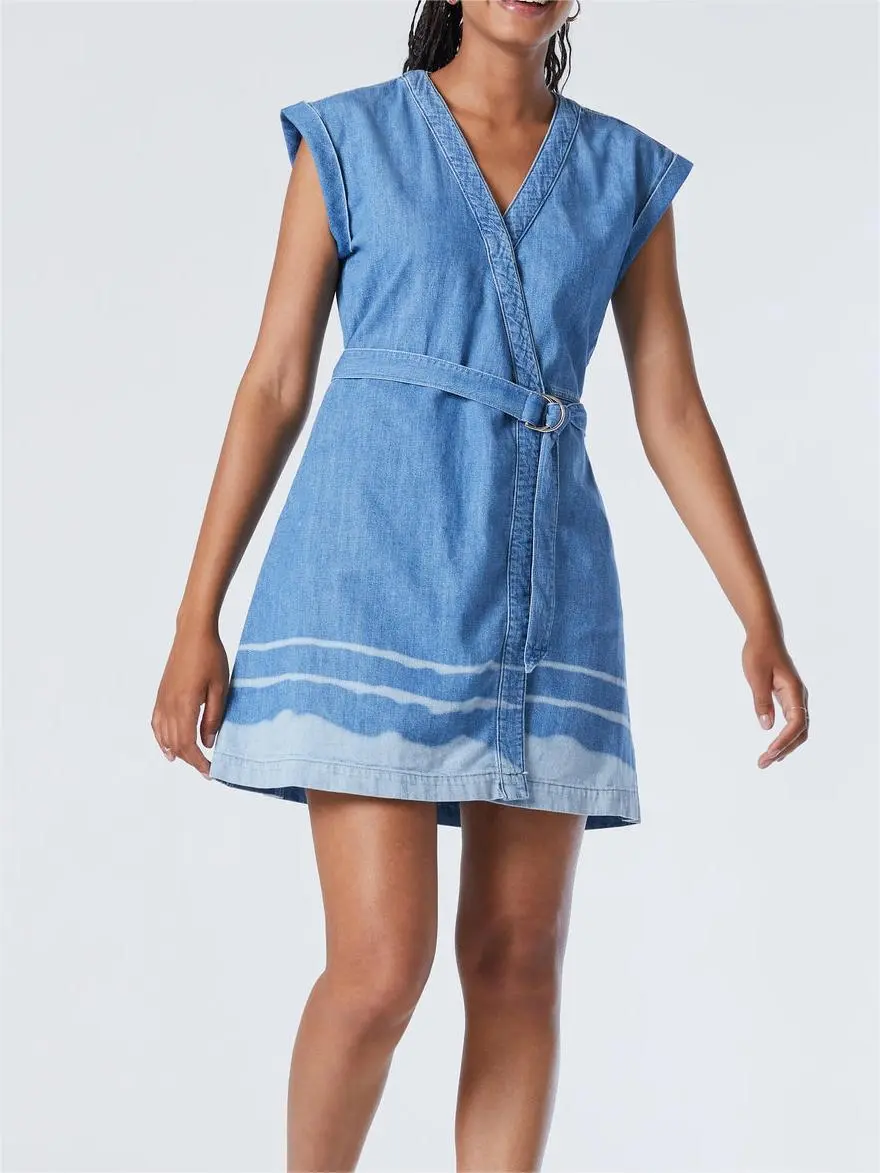 Casual Cotton Denim Dress