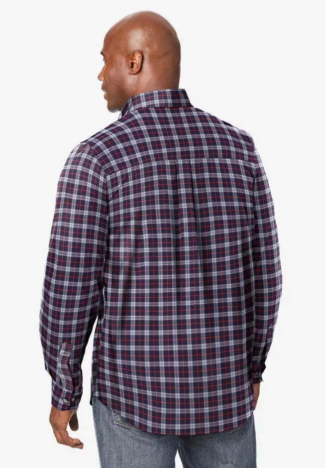 Long Sleeve Wrinkle Free Sport Shirt