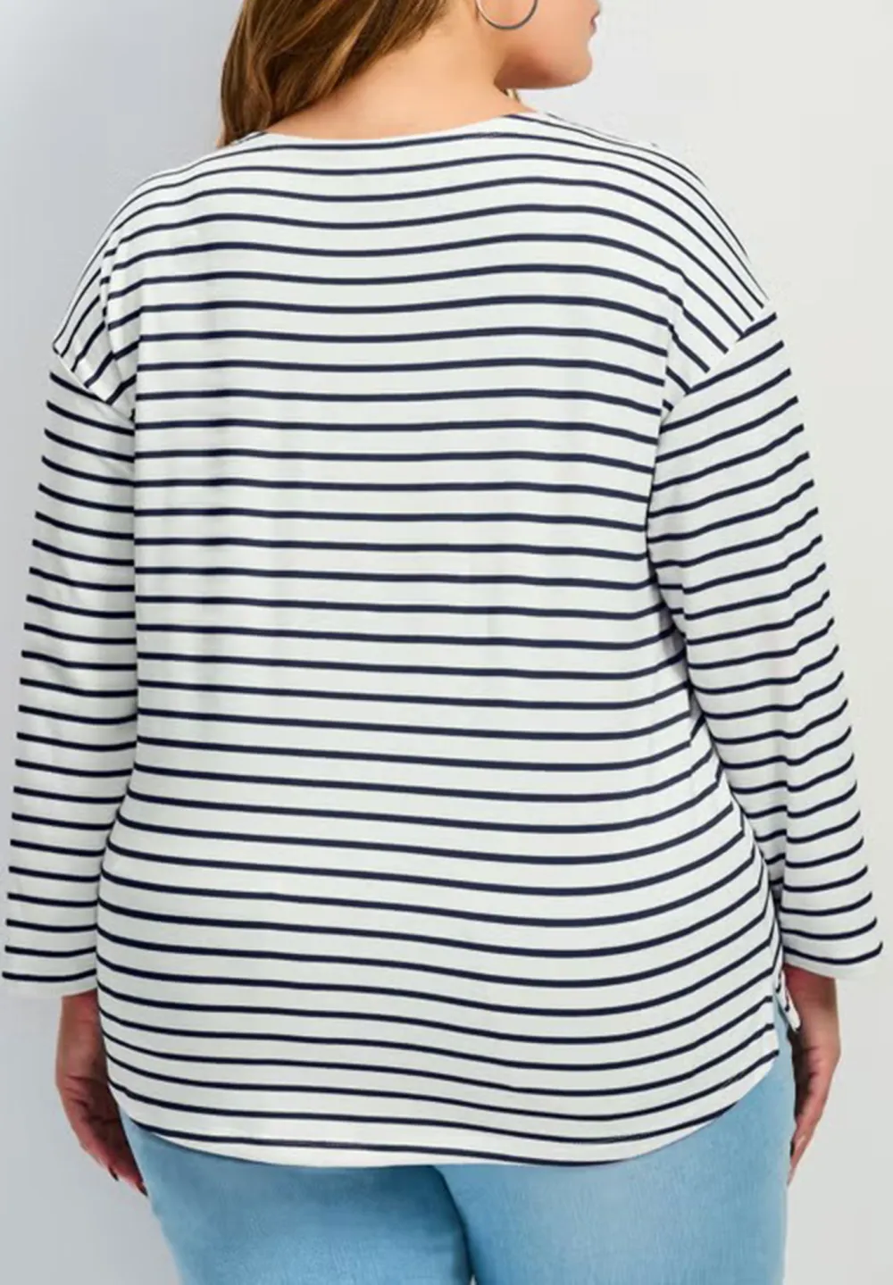 Long Sleeved Striped T-Shirt