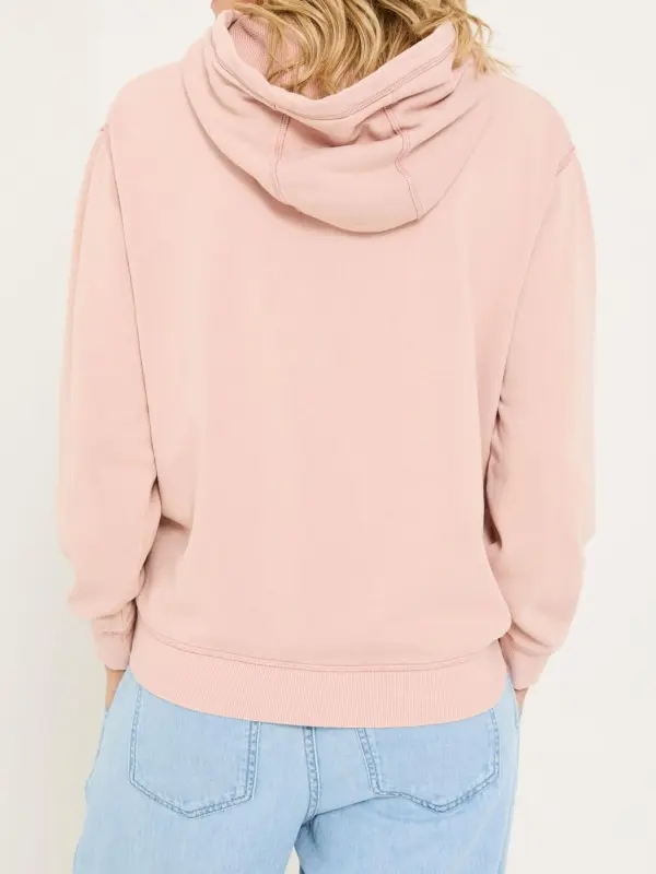 Pink Bex Overhead 100% Cotton Hoodie