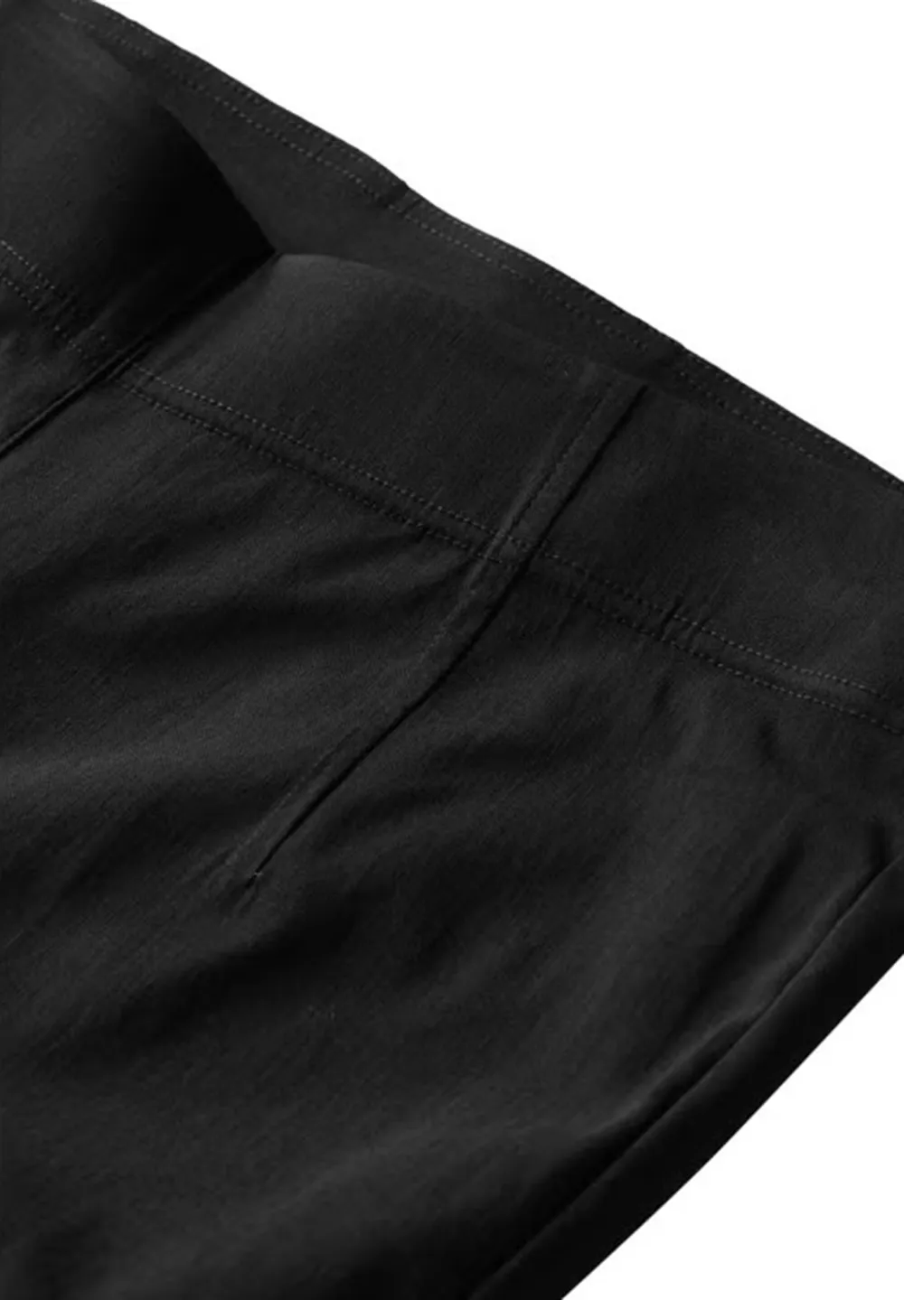 Solid Color Bagless Pants