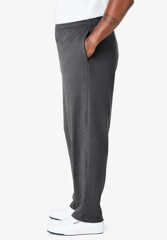 Lightweight Jersey Open Bottom Sweatpants