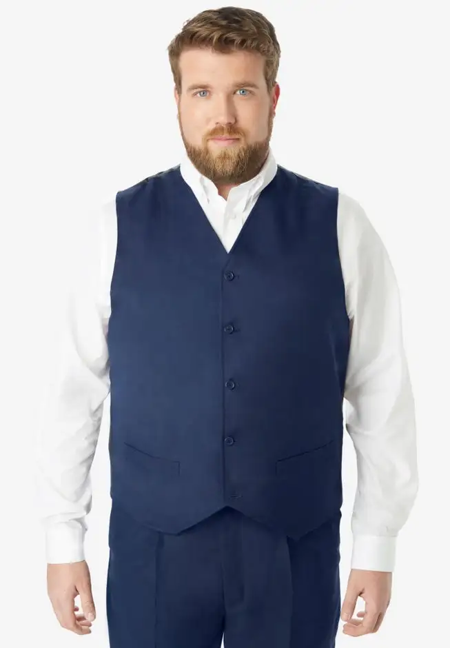 KS Signature™ Easy Movement® 5-Button Suit Vest