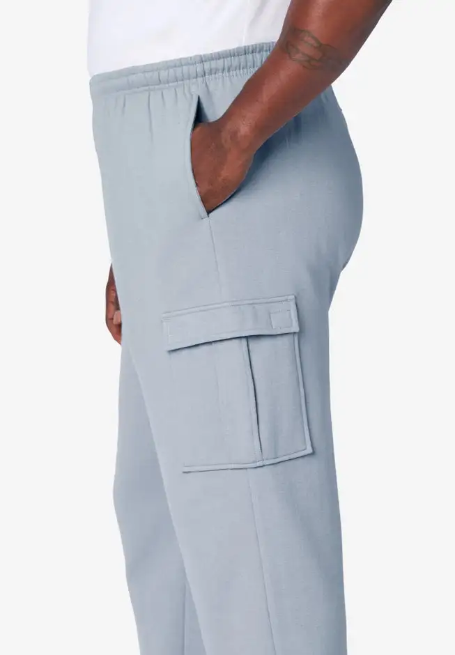 Fleece Cargo Sweatpants