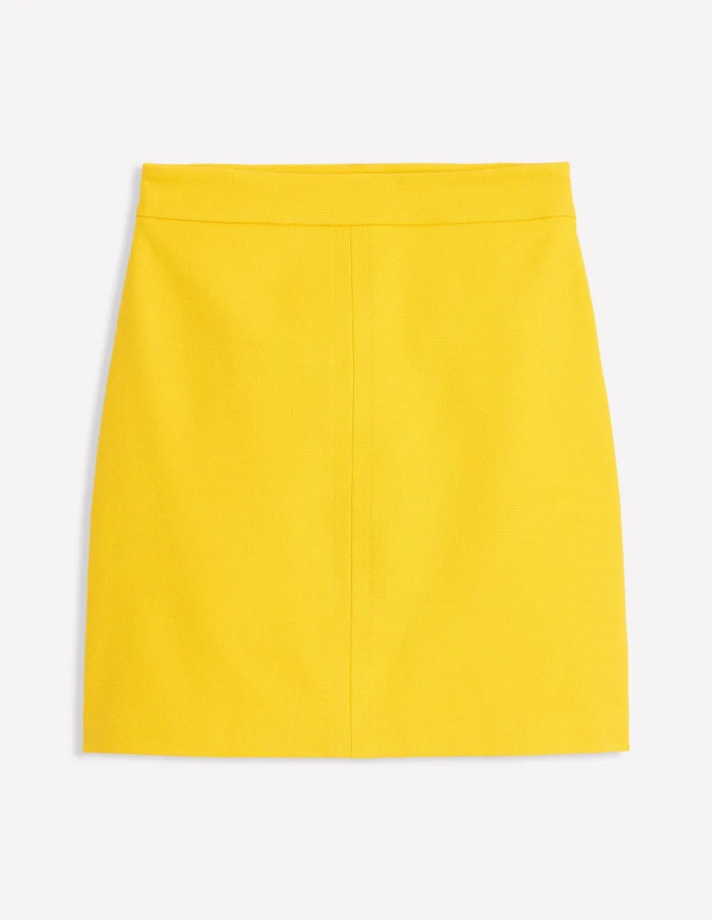 Mustard Yellow A - Line Mini Skirt