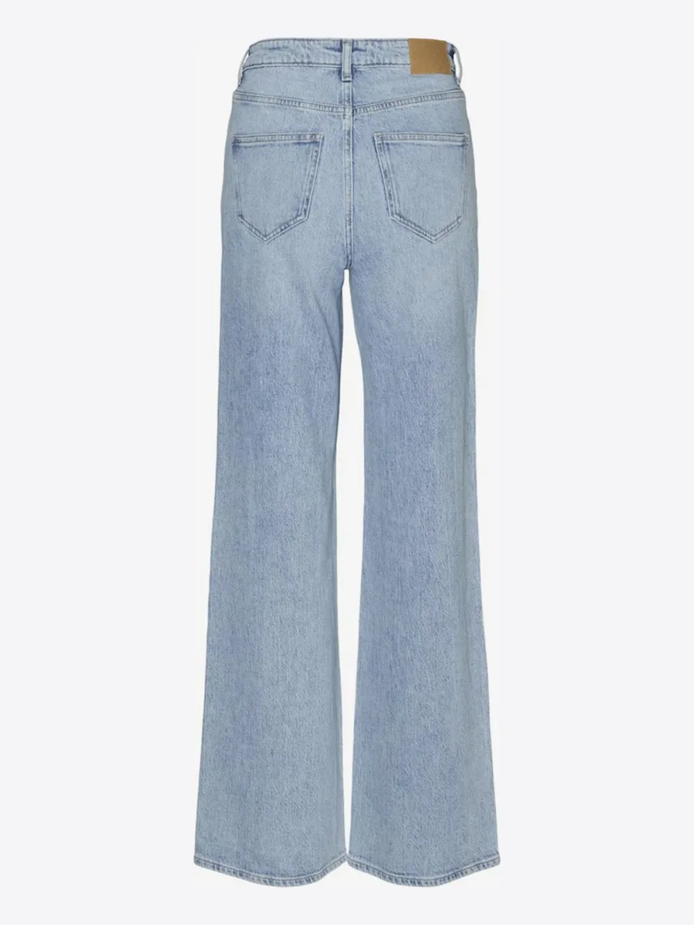 Blue Denim High Waist Casual Style Jeans
