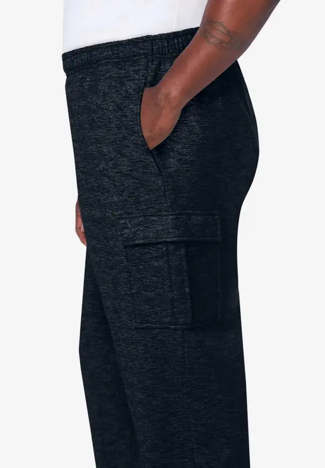 Fleece Cargo Sweatpants
