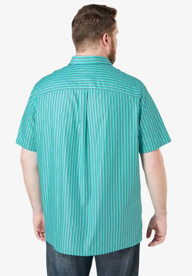 Striped Short-Sleeve Sport Shirt