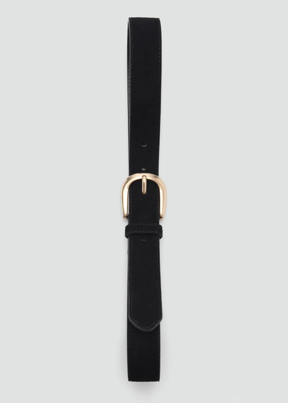 Casual Style Plain Suede Belts