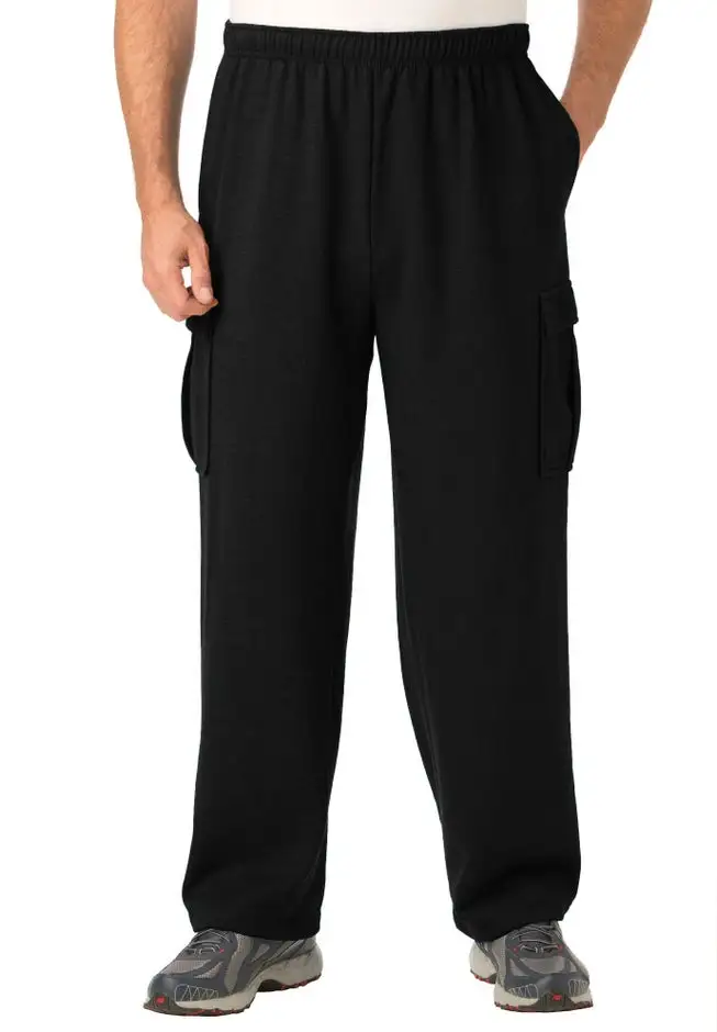 Fleece Cargo Sweatpants