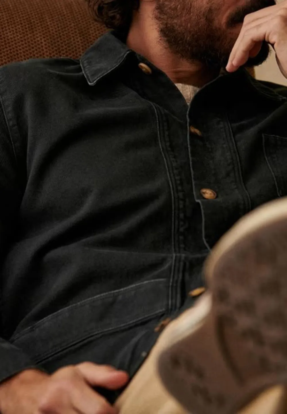 Jacket-Denim Black