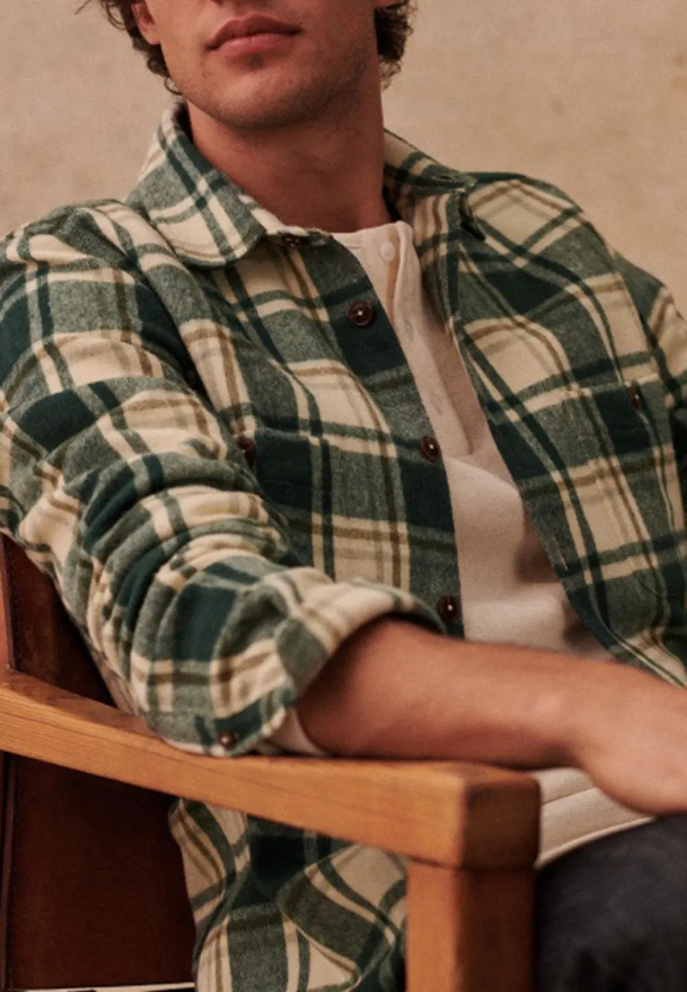 Buttoned Fastening Shirt