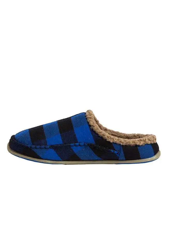 Nordic Plaid Indoor/Outdoor Slippers