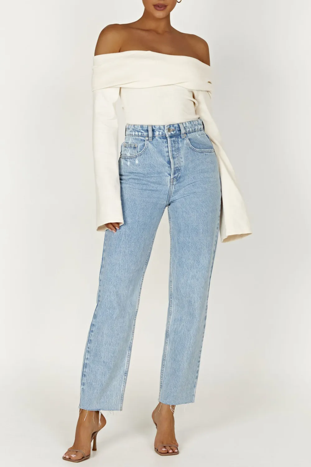 Off Shoulder Twist Top