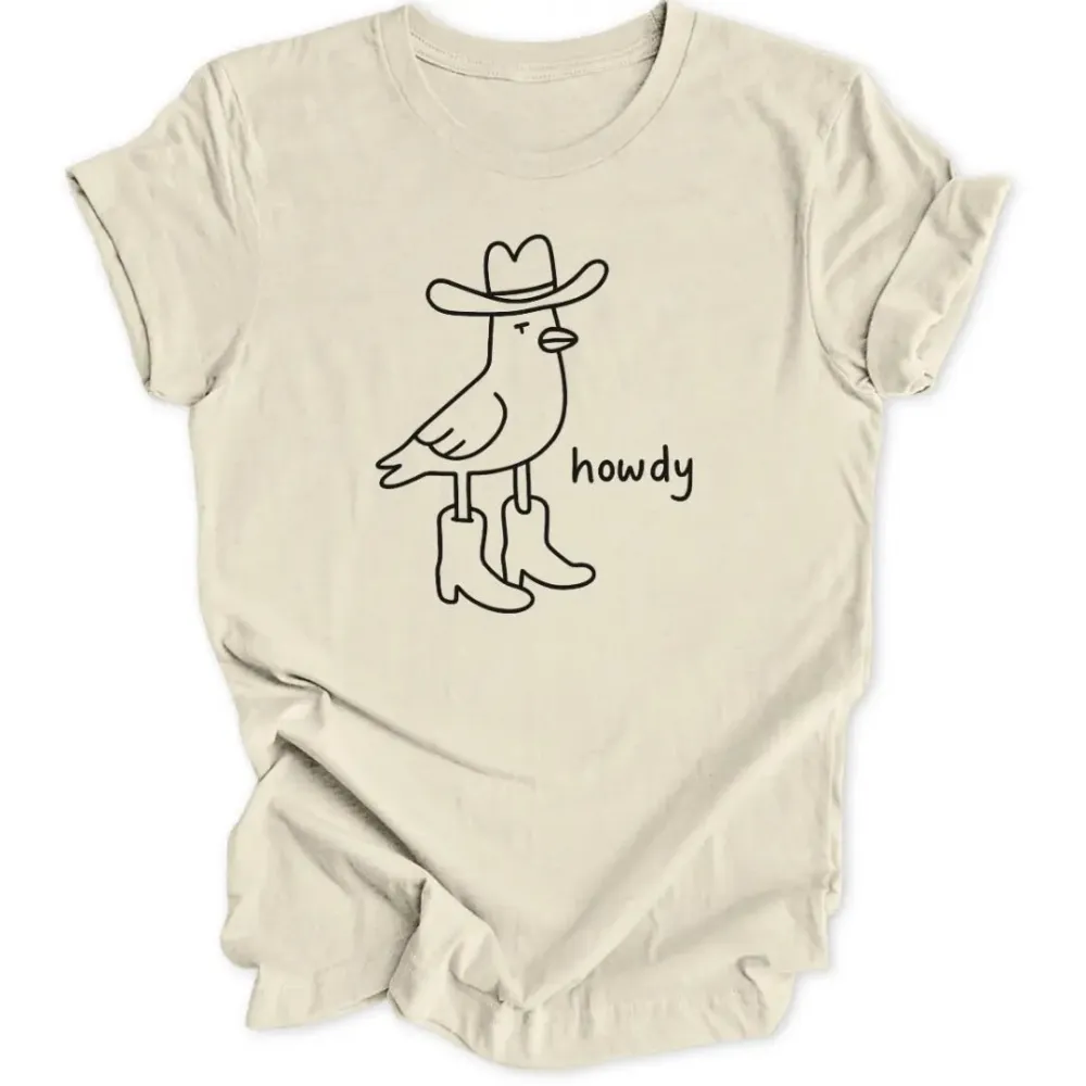 Howdy Pigeon Unisex T-Shirt