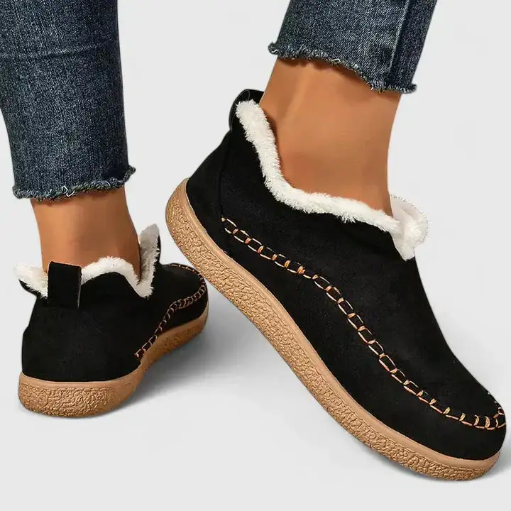 Zip Front Ankle Boots