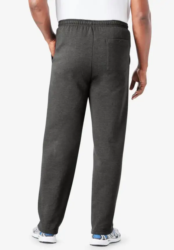 Fleece Zip Fly Sweatpants