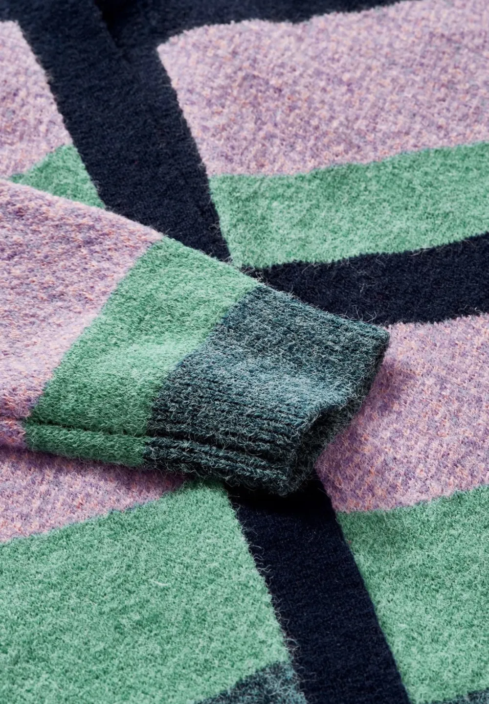 Four Color Striped Cardigan