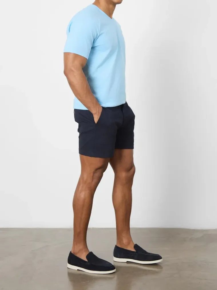 Dark Soft And Comfortable Chino Shorts