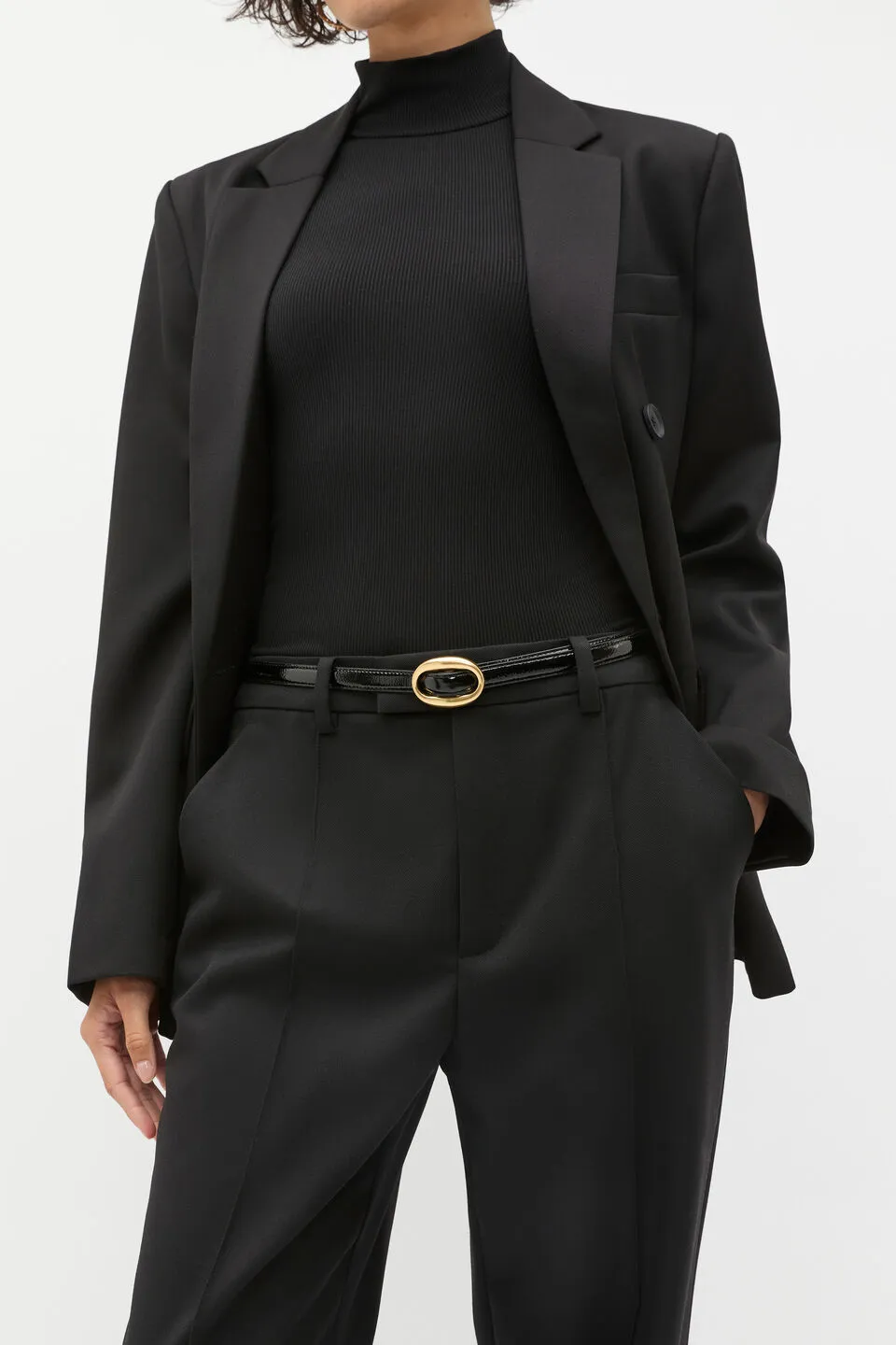 Designer Oval-Accent Belt