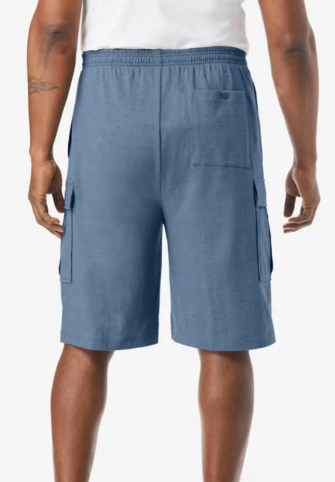 Lightweight Jersey Cargo Shorts