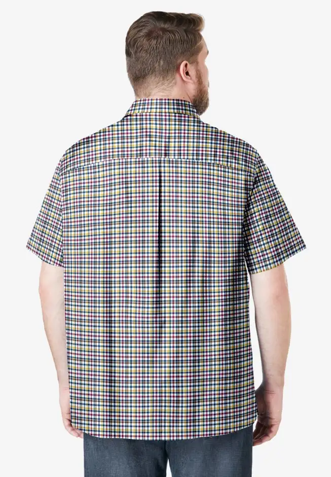 Check Short-Sleeve Sport Shirt