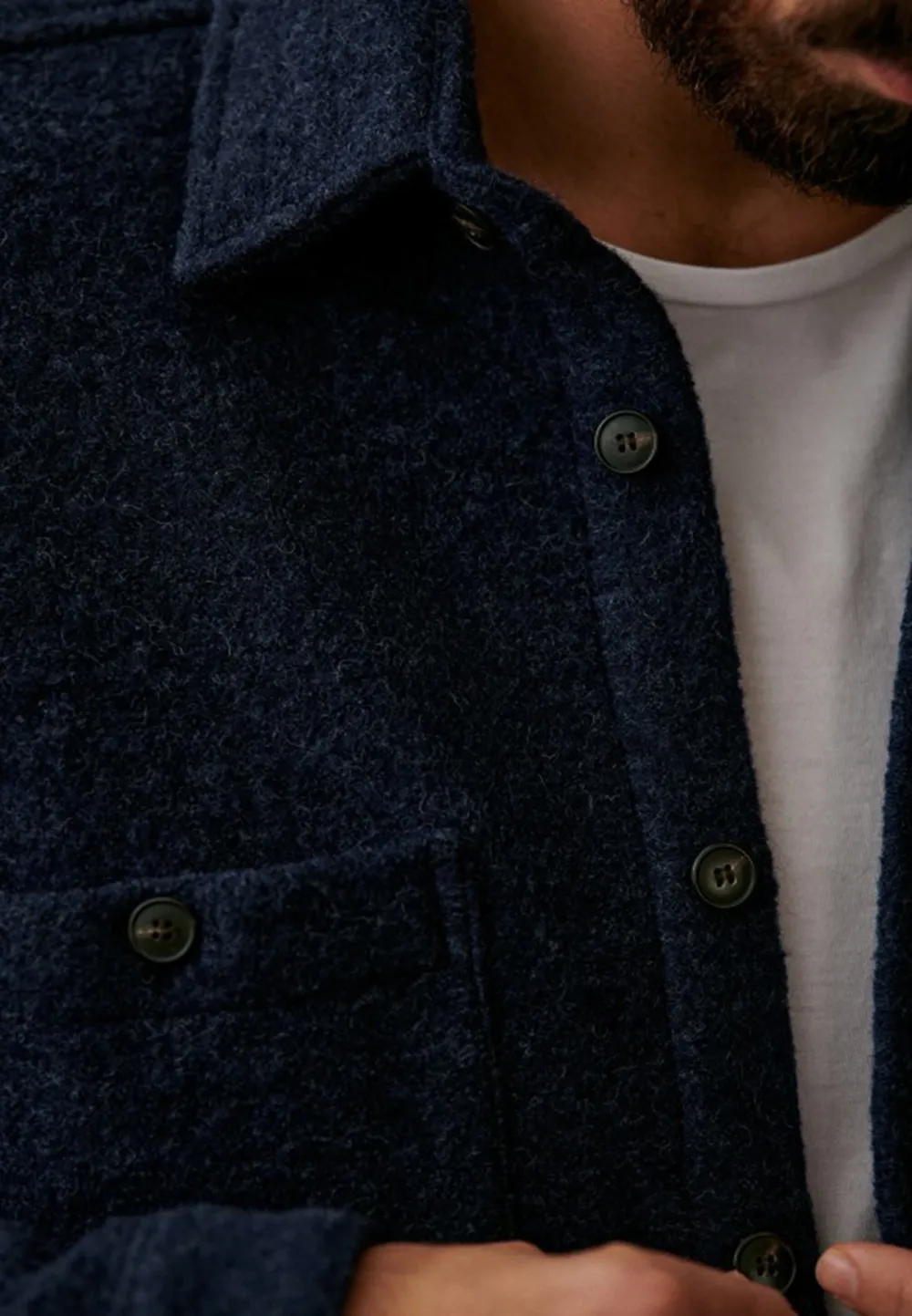 Buttoned Fastening Shirt