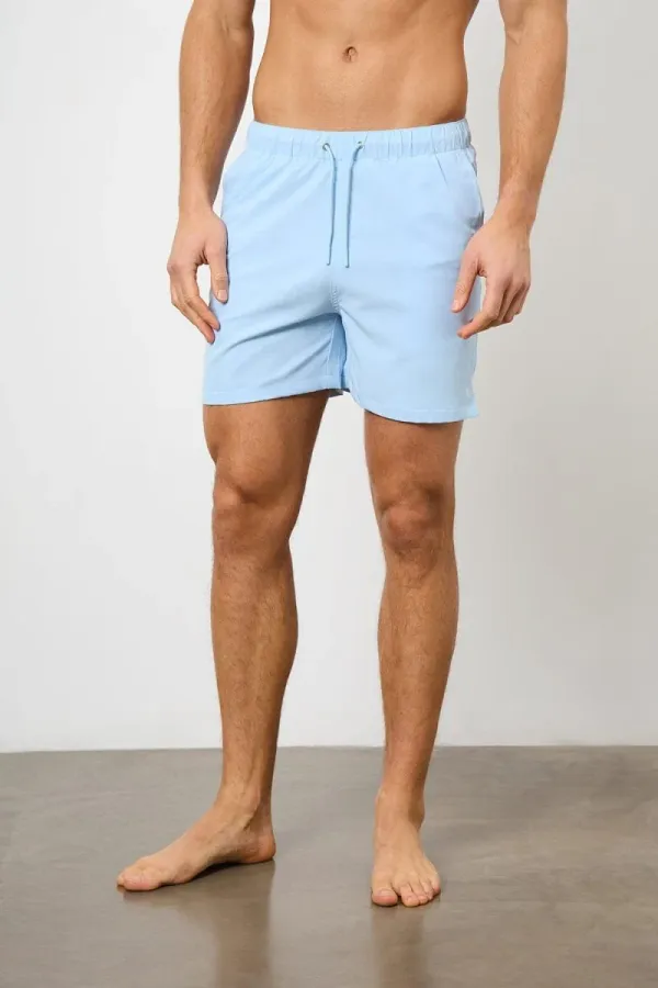 In Soft Blue  Leisure Daily Swim Short