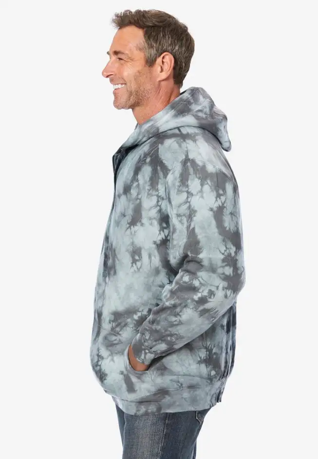 Fleece Zip-Front Hoodie