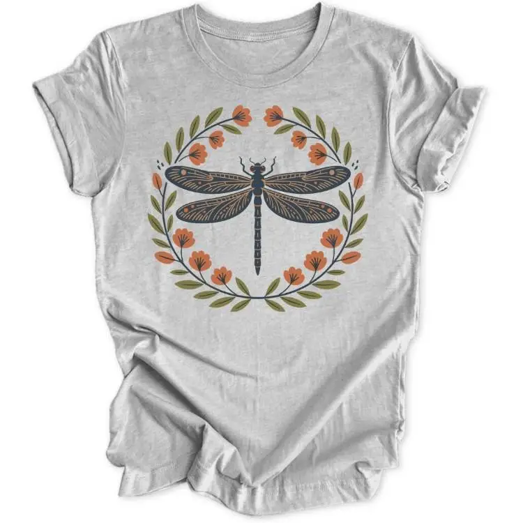 Dragonfly Wreath Unisex T-Shirt