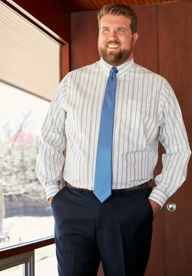 KS Signature Extra Long Classic Textured Tie