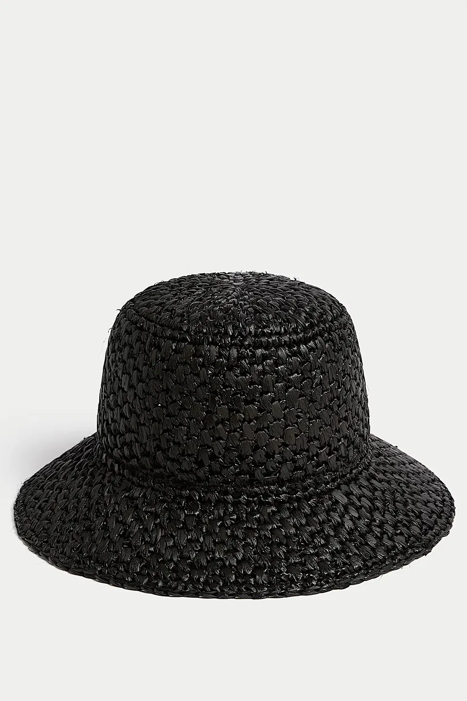 Natural Chunky Weave Beach Hat
