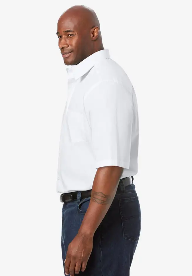 Wrinkle-Free Short-Sleeve Dress Shirt